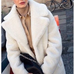 &Other Stories Faux Fur Shearling Stockholm Coat
